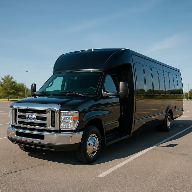Charter Bus Rental Cranston 18 Passenger Minibus